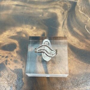 Sterling silver Wave Ring